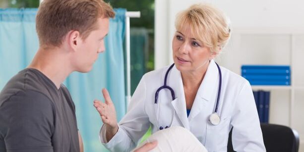 Parler au médecin