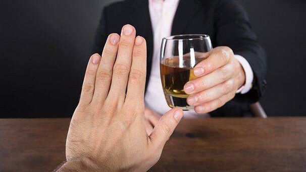 Refus de l'alcool